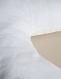 V-Shaped Medium Pillow with Cotton Pillowcase (British brand)