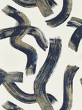 Clarke and Clarke Ink Malevich Metropolitan A4 Wallpaper Sample