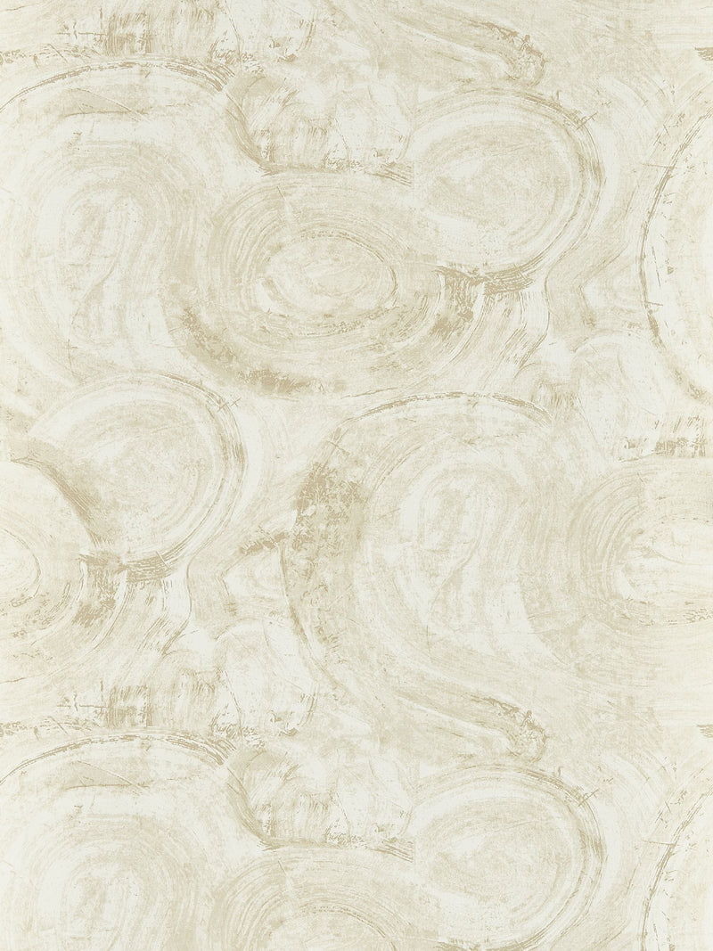 Clarke and Clarke Ivory Hatoum Metropolitan A4 Wallpaper Sample