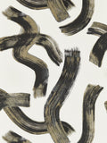 Clarke and Clarke Noir Malevich Metropolitan A4 Wallpaper Sample