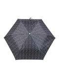 Totes Black Supermini Print Umbrella