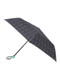 Totes Black Supermini Print Umbrella