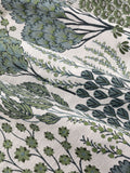 Wylder Ophelia floral jacquard pencil pleat curtains - British product
