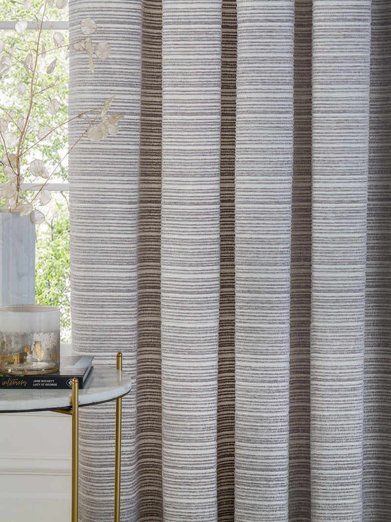 Paoletti silver jupiter chenille jacquard eyelet curtains, UK version