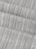 Paoletti silver jupiter chenille jacquard eyelet curtains, UK version
