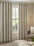 Paoletti Manhattan velvet eyelet curtains, imported from the UK