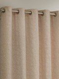 Paoletti Pink Galaxy chenille eyelet curtains, imported from the UK