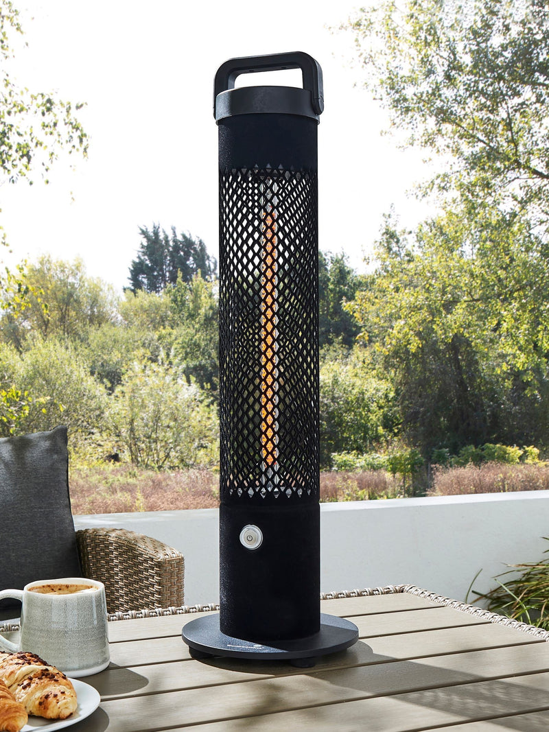 BHS Black Flocked Outdoor Heater 1200W - British product