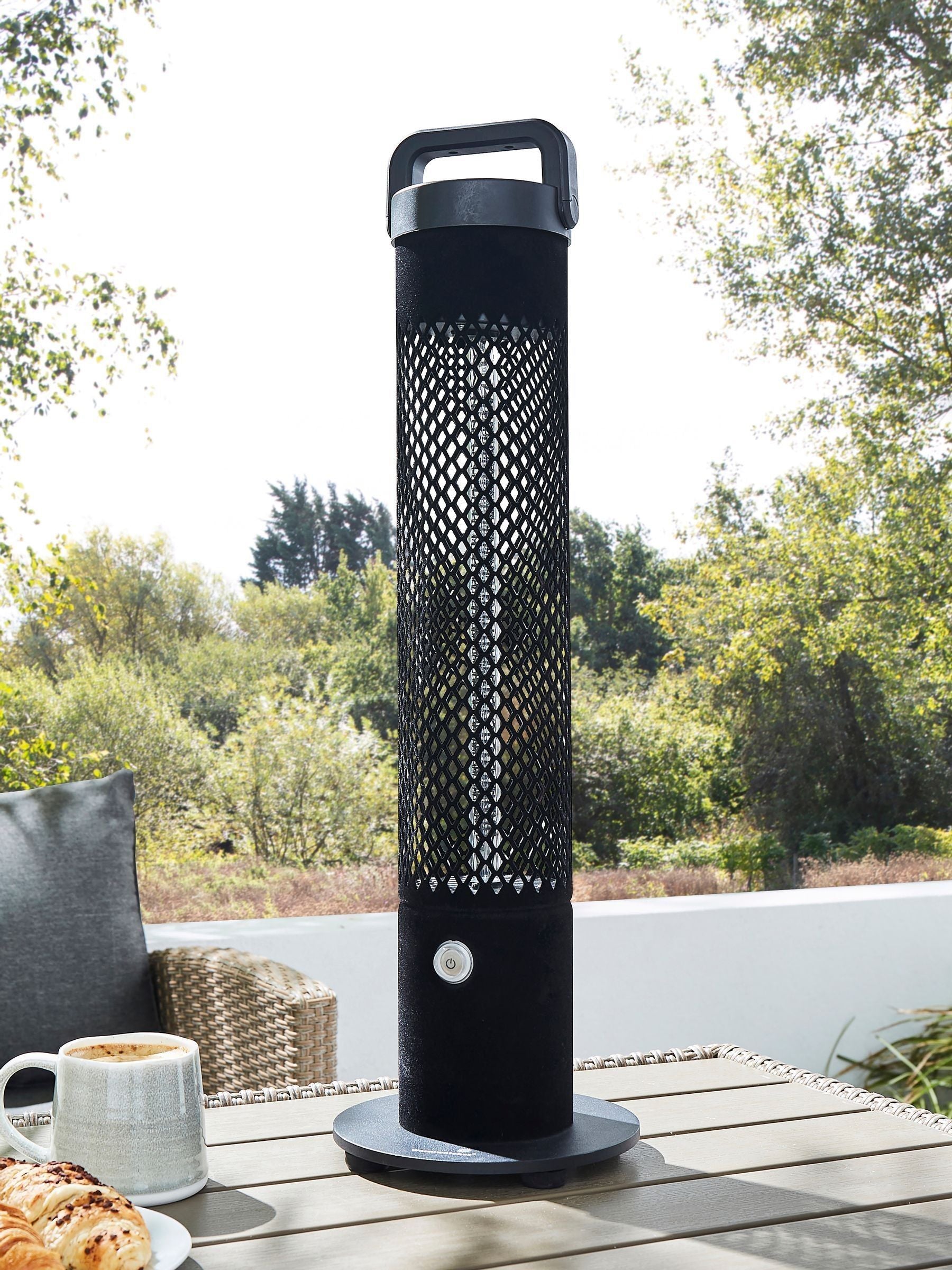 BHS Black Flocked Outdoor Heater 1200W - British product