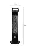 BHS Black Flocked Outdoor Heater 1200W - British product