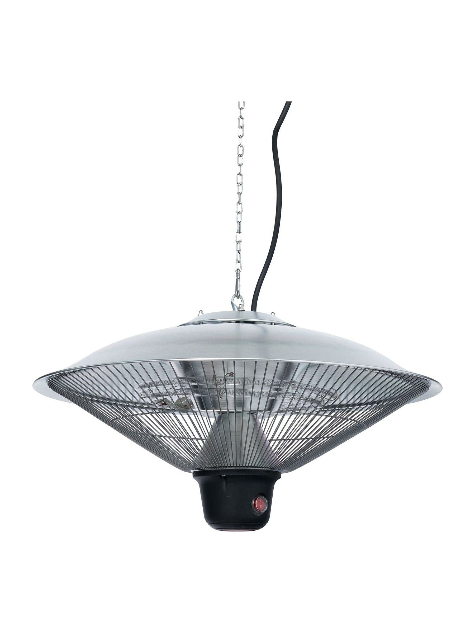 BHS Silver LED Patio Heater 2000W, imported from the UK