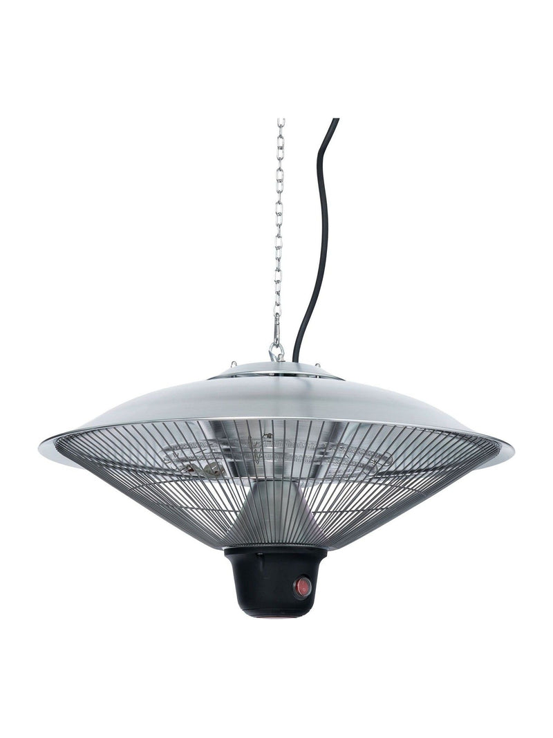 BHS Silver LED Patio Heater 2000W, imported from the UK