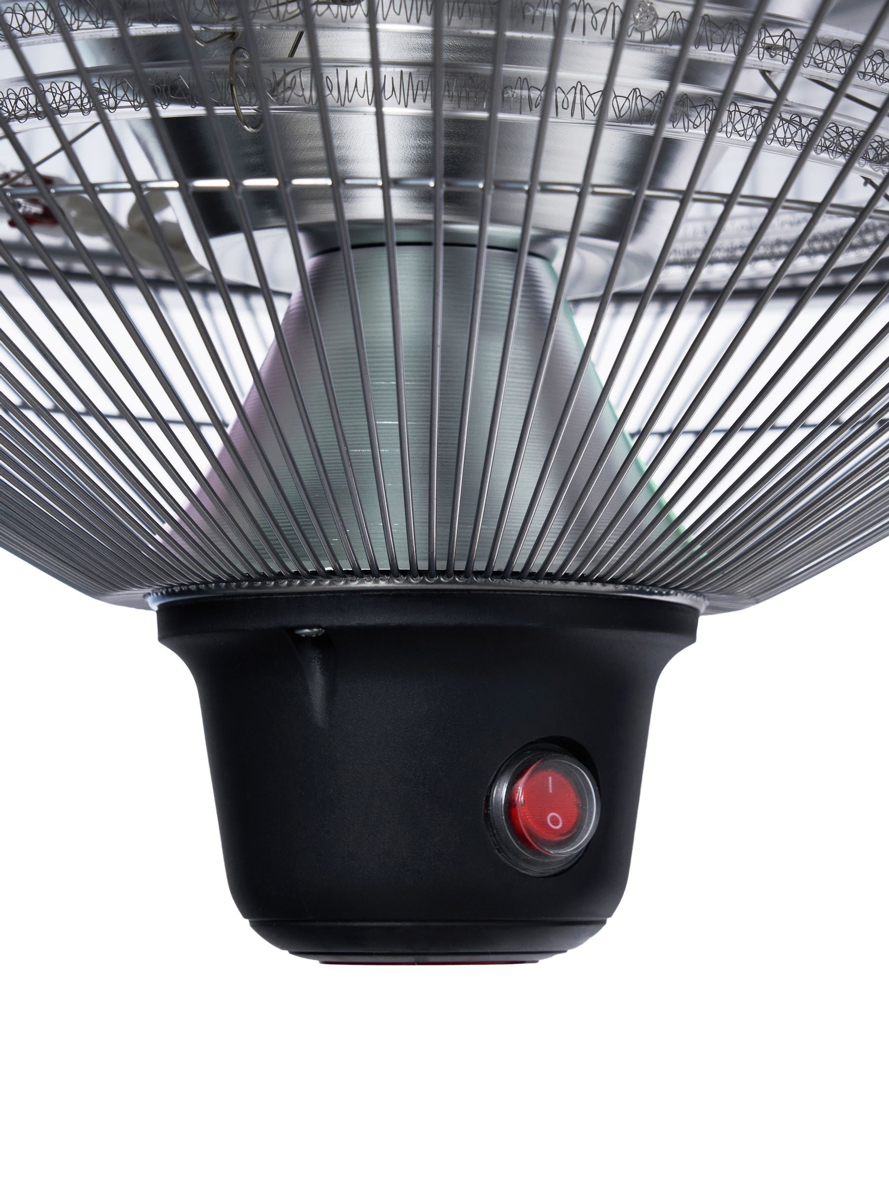 BHS Silver LED Patio Heater 2000W, imported from the UK