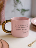 Rockett St George pink Marilyn Monroe mug (British brand)