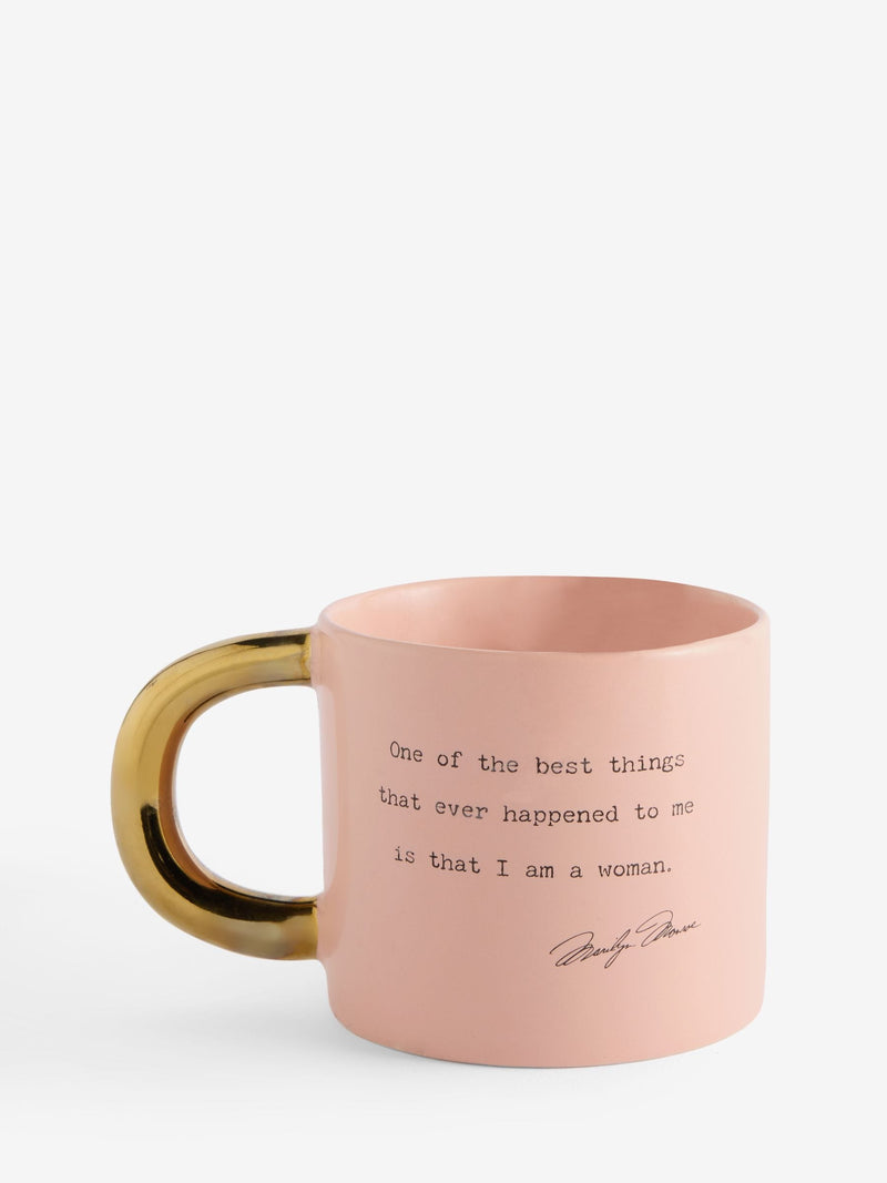 Rockett St George pink Marilyn Monroe mug (British brand)