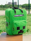 Vanilla Underground green furry backpack, imported from the UK