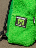 Vanilla Underground green furry backpack, imported from the UK