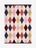Rockett St George harlequin wool tufted rug (British brand)