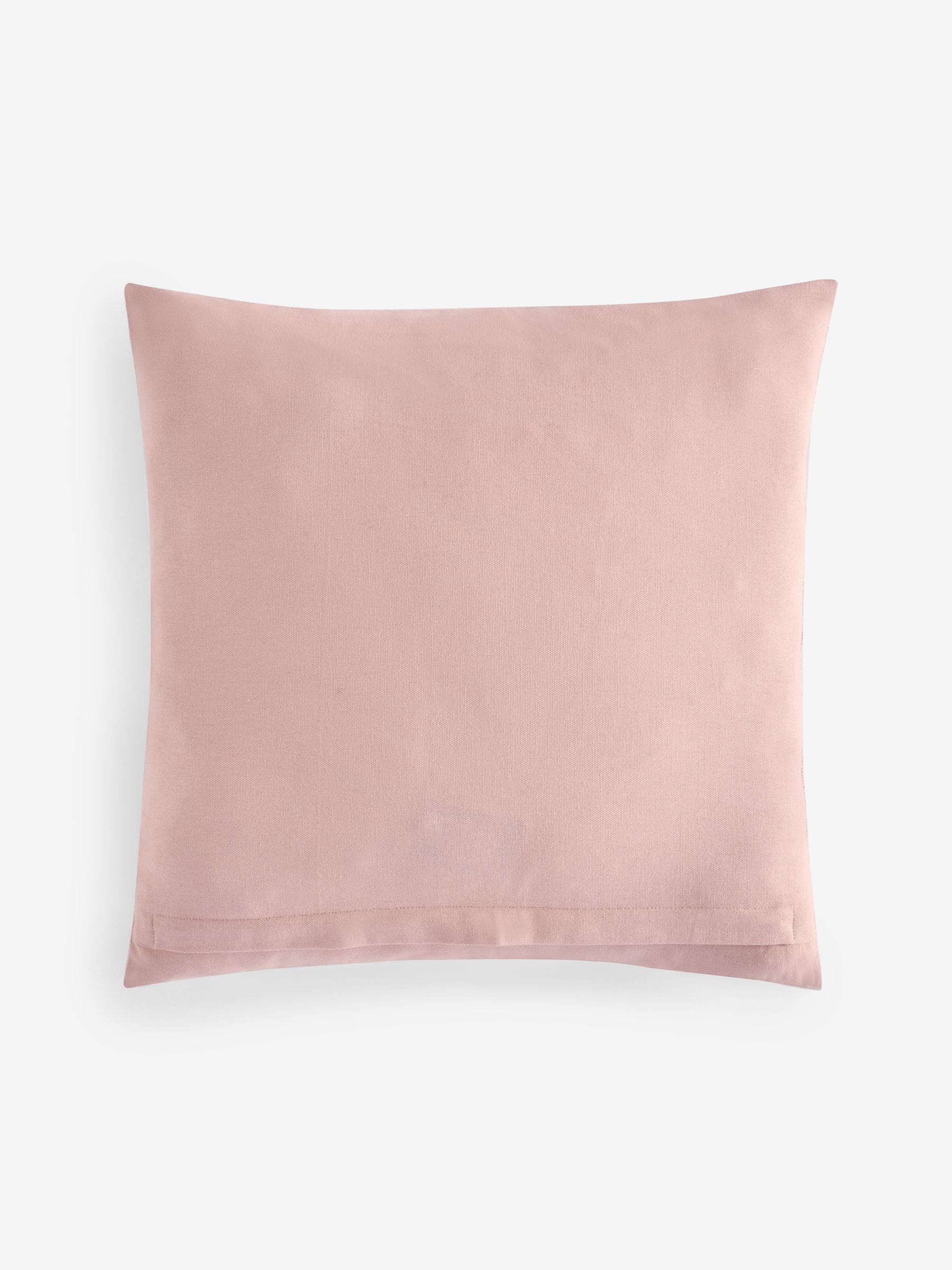 Shabby Chic pink Cornelli stone wash textured cushion 45cm, UK version