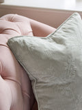 Shabby Chic by Rachel Ashwell green bird chinoiserie cushion 45cm, imported from the UK