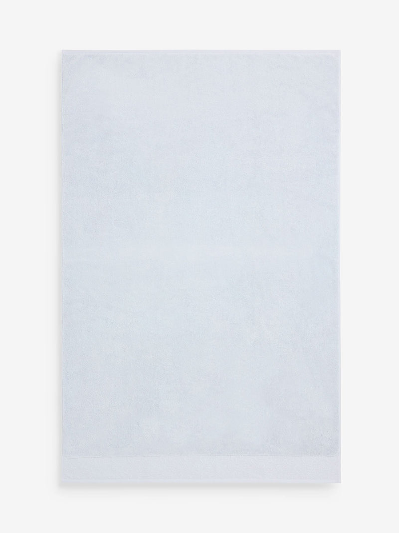 Shabby Chic towel blue floral border (British brand)