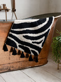 Rockett St George bath mat dirty zebra 50x80cm - British product