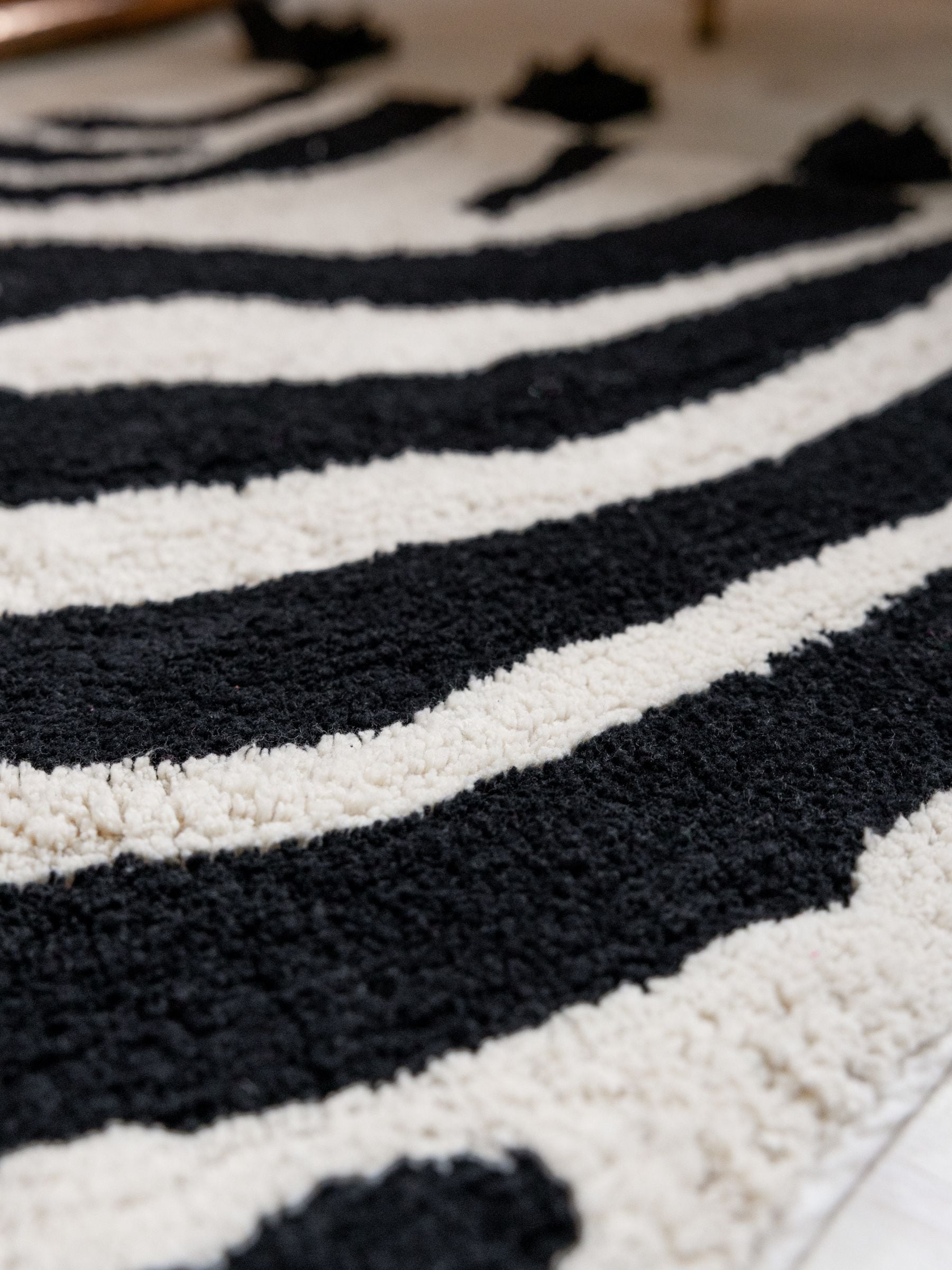 Rockett St George bath mat dirty zebra 50x80cm - British product