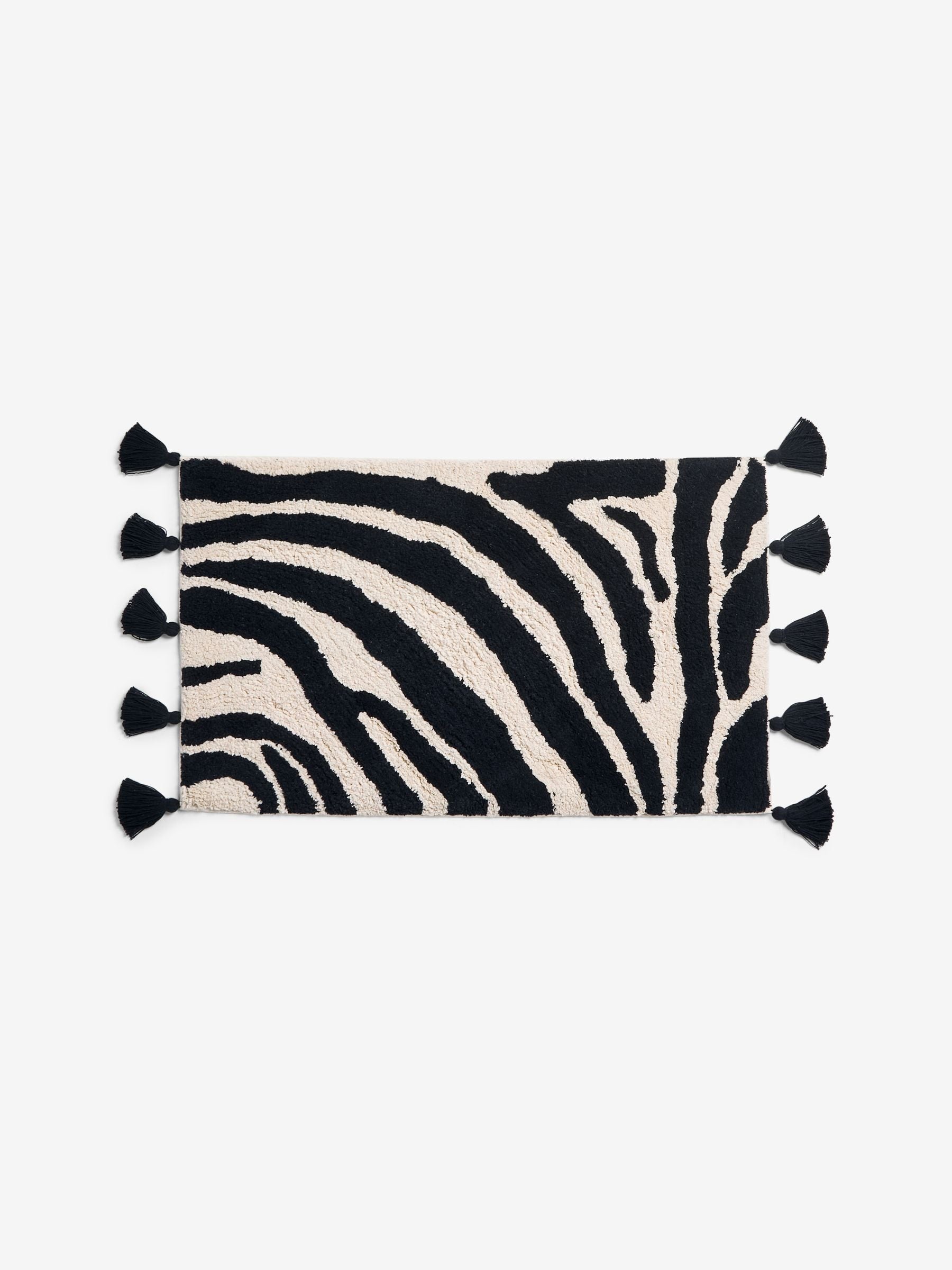 Rockett St George bath mat dirty zebra 50x80cm - British product