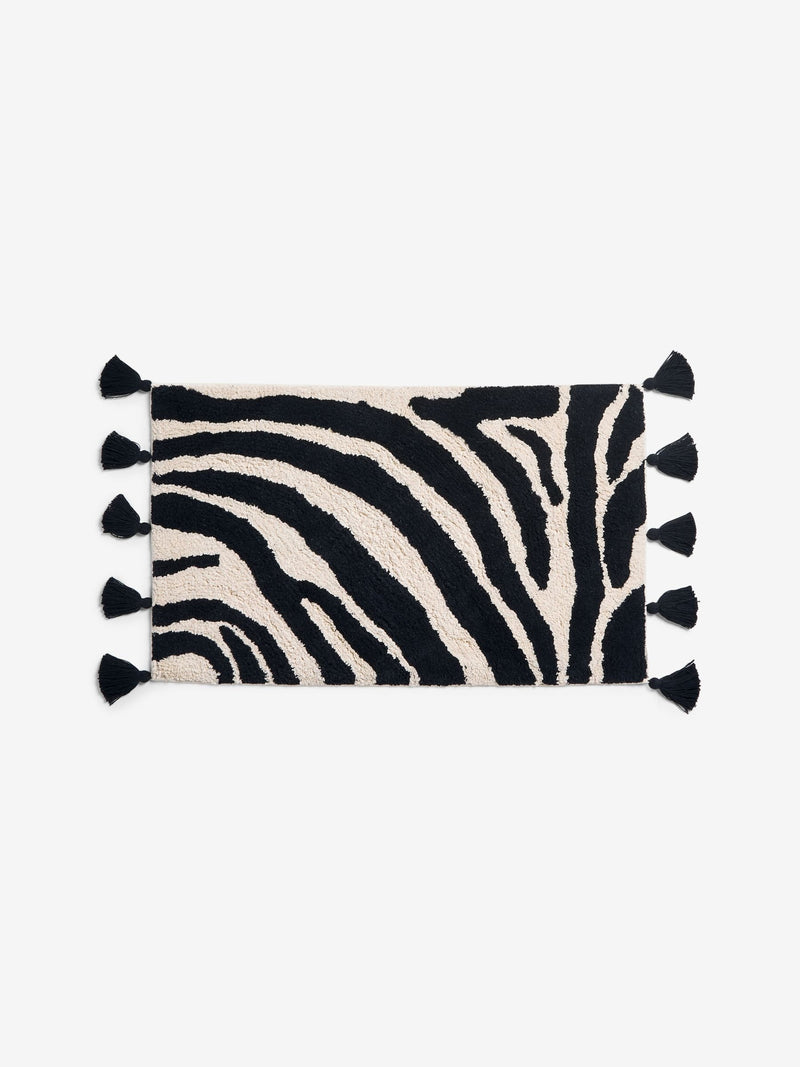 Rockett St George bath mat dirty zebra 50x80cm - British product