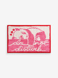 Cath Kidston pink sleepy panda slogan bath mat 80x50cm (British brand)