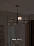 Clear glass shade for Lexington light fixtures (British brand)