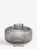 Lexington smoke grey flush glass shade Y35754, UK version