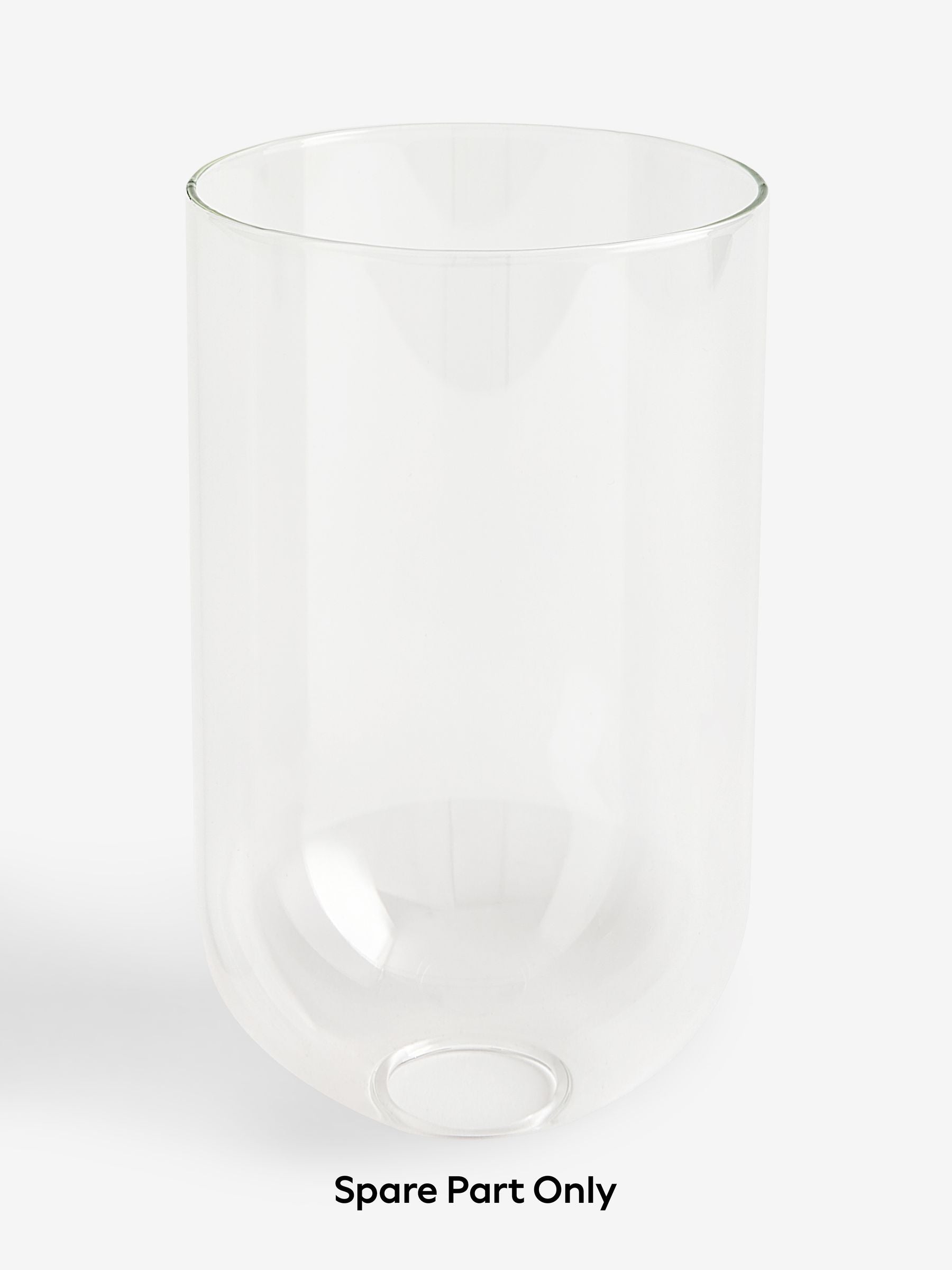 Clear Virginia glass spare part light shade, imported from the UK