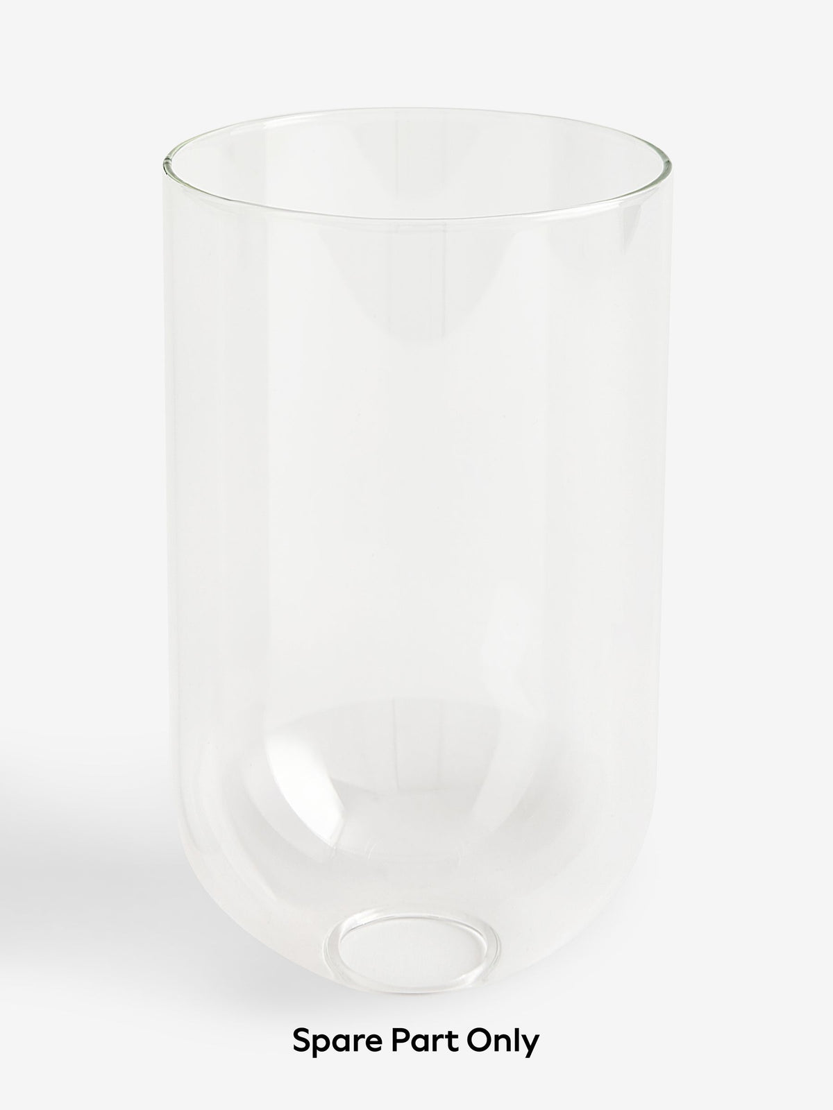 Clear Virginia glass spare part light shade, imported from the UK