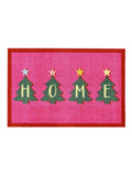 My Mat Pink Bright Christmas mat 75x50cm - British product