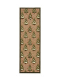 My Mat beige winter trees runner 150cm - UK version