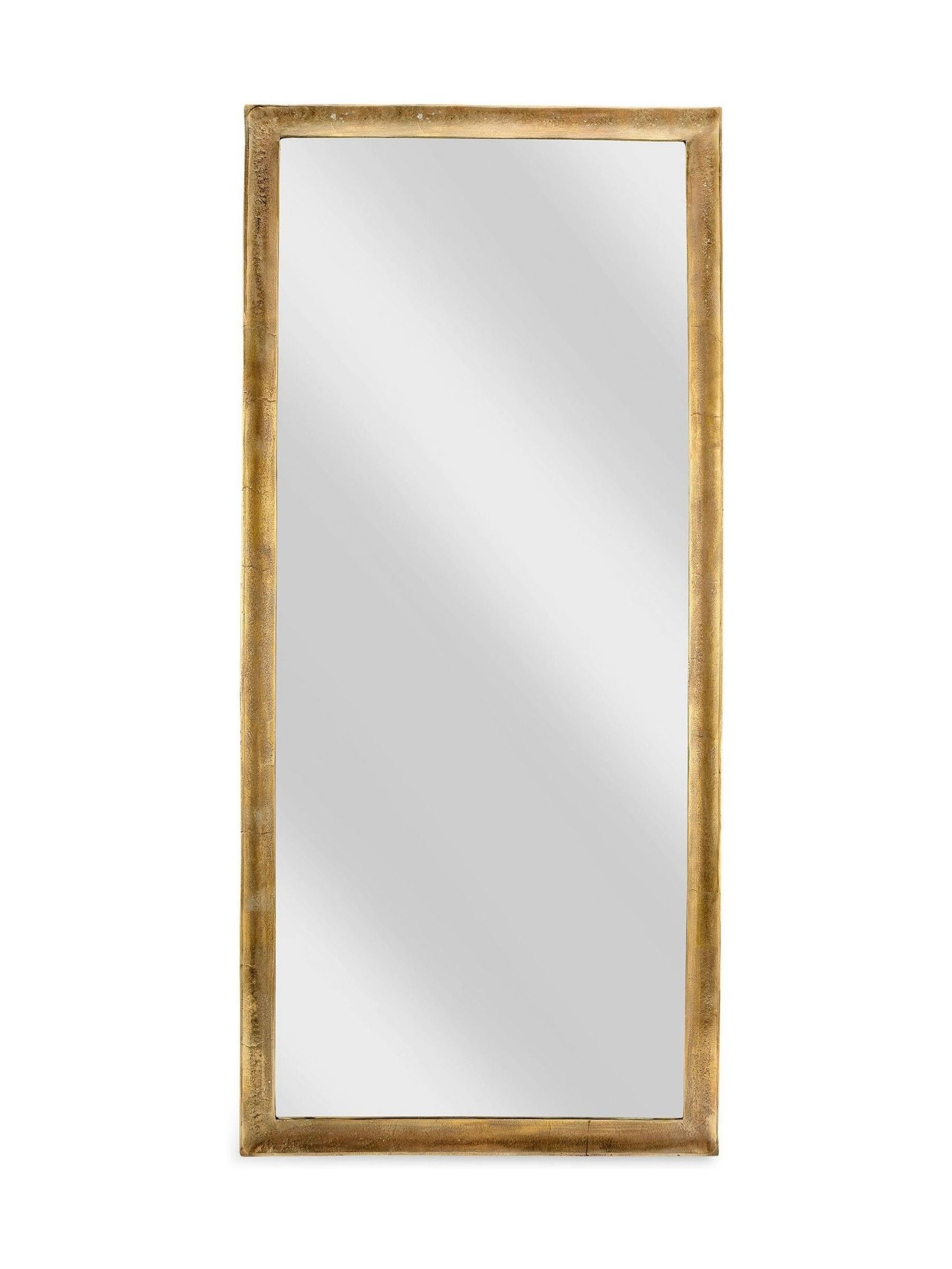 Nkuku Brass Yadur full length mirror, UK version