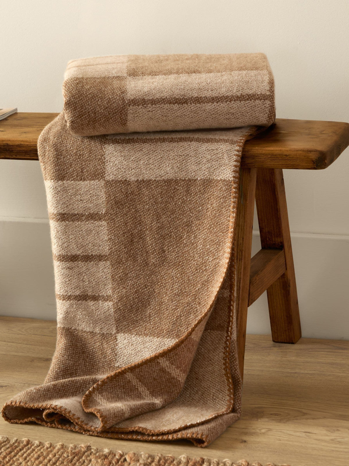 Yard Moss Harlech Woven Reversible Throw