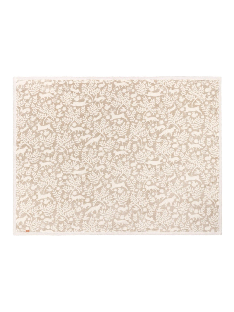 Furn Sable Scandi Woodland Sherpa Fleece Throw - British product