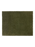 Furn Forest Green Pines faux fur throw 200x150cm, UK version