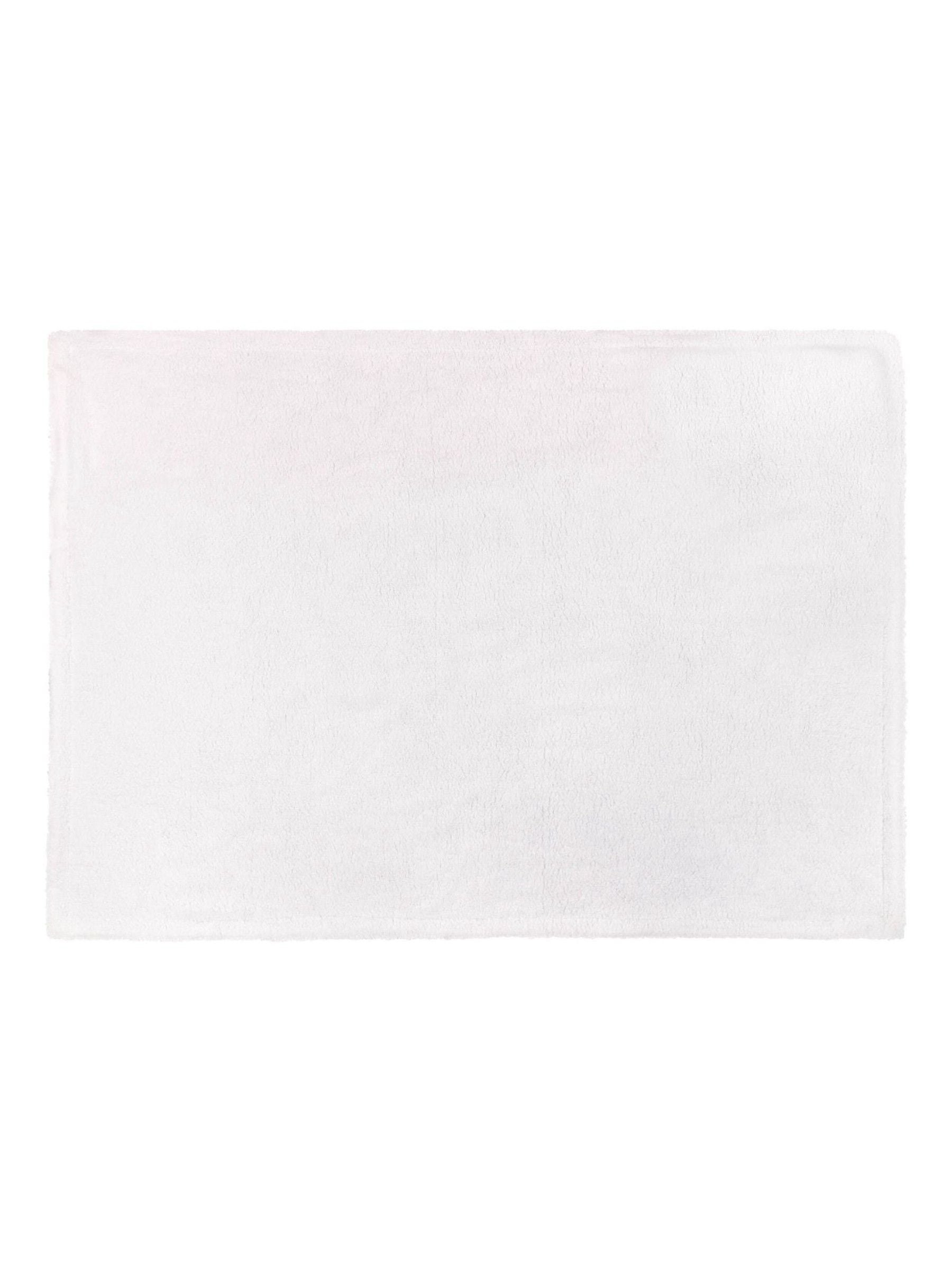 Furn Noortje Bows pink sherpa fleece throw 180x130cm - British product