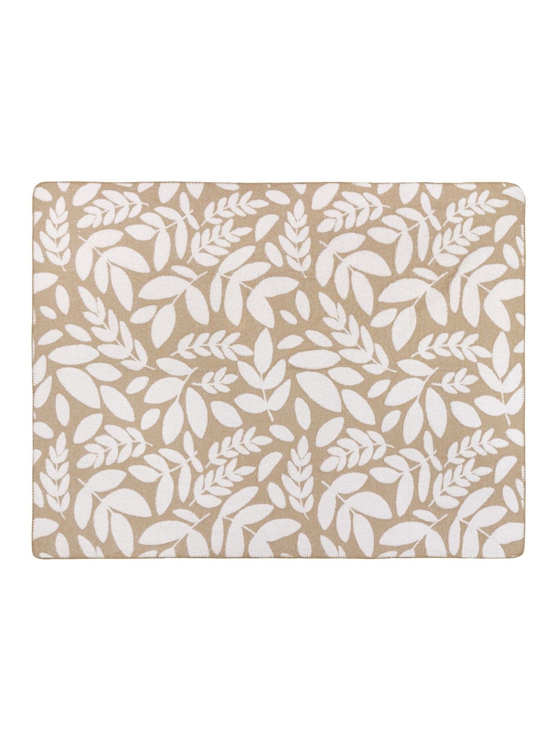 Wylder Oat Beige Hazel Woven Throw
