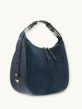 Apatchy Navy The Charlie Suede Bag