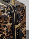 Rock Savannah medium suitcase leopard print, imported from the UK