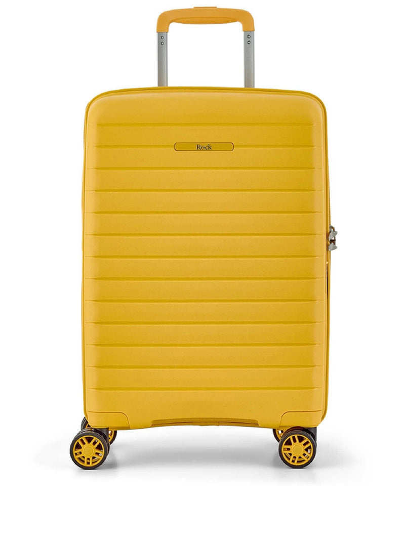 Rock Luggage Yellow Palma Cabin Suitcase
