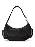 Victoria's Secret Pink black multi-pocket shoulder bag, imported from the UK