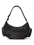 Victoria's Secret Pink black multi-pocket shoulder bag, imported from the UK