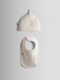 JoJo Maman Bébé strawberry embroidered hat and bib set (British brand)