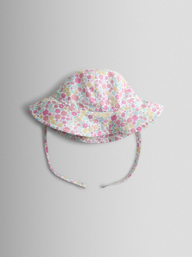 JoJo Maman Bébé light pink floppy sun hat (British brand)