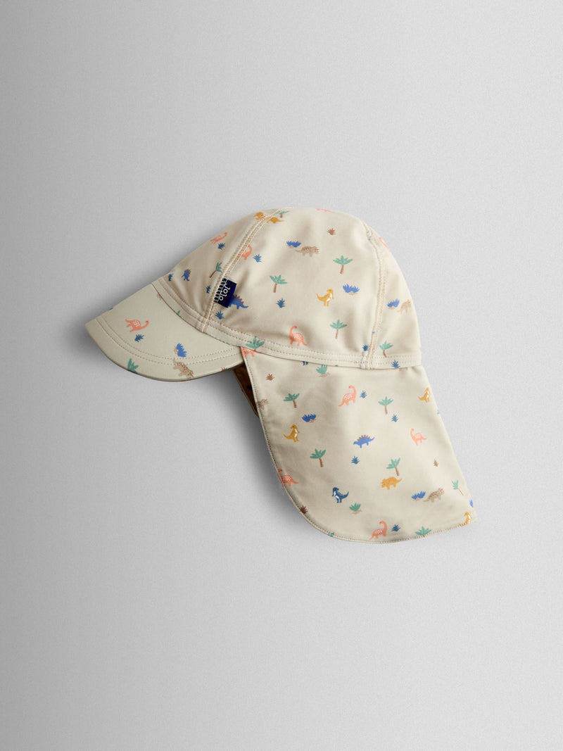JoJo Maman Bébé stone dino sun protection swim hat - British product